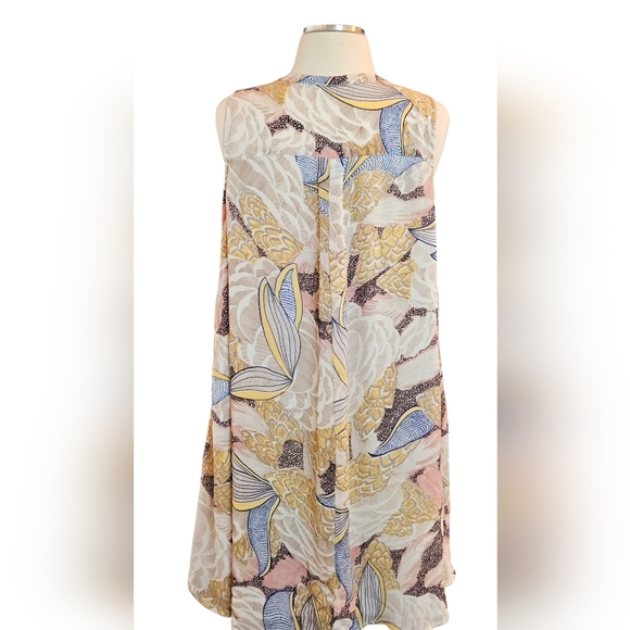 Umgee Sleeveless Swing Dress - Sz Med - Picture 4 of 9